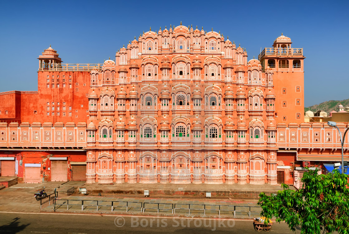 Palace of Winds, Hawa Mahal, Jaipur, India - License, download or print